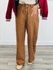 Brown/Cream Polka Dot Blouse & Pants Set (Reg.)