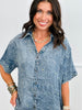 Mini Embroidered Stars Top & Short Set (Reg. & Plus)