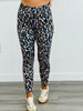 Black Leopard Leggings (Reg & Plus)