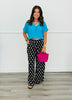 Pullover Back Pleat Collared Blouse (Reg.) - 5 Colors