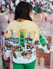 Queen Of Sparkles Multi Christmas Market Sweatshirt (Reg. & Plus)