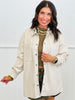Cream Suede Jacket (Reg.)
