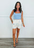 Ivory Fruit Printed Shorts (Reg.)