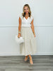 White Eyelet Ruffle Trim Blouse (Reg. and Plus)