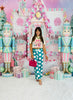Jade Green Big Polka Dot Trouser Pants (Reg.)