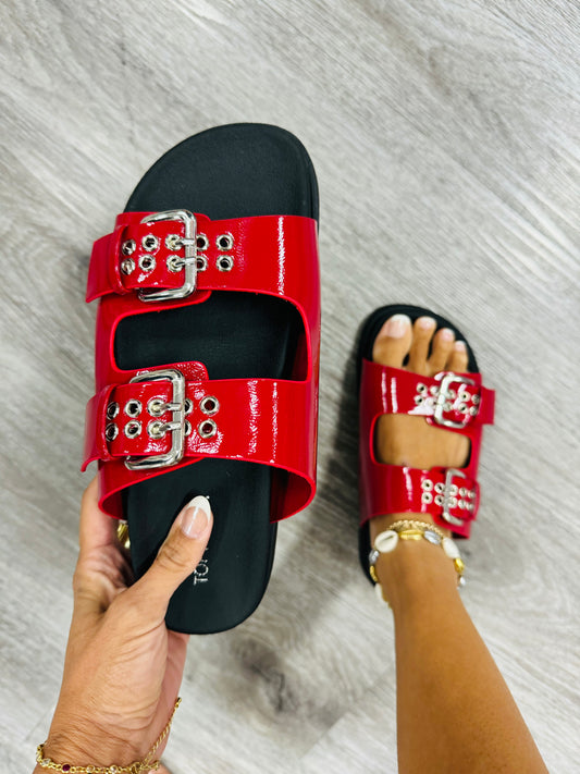 Red Wild Thing Sandals