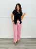 Polka Dot String Barrel Pants (Reg.)-2 Colors