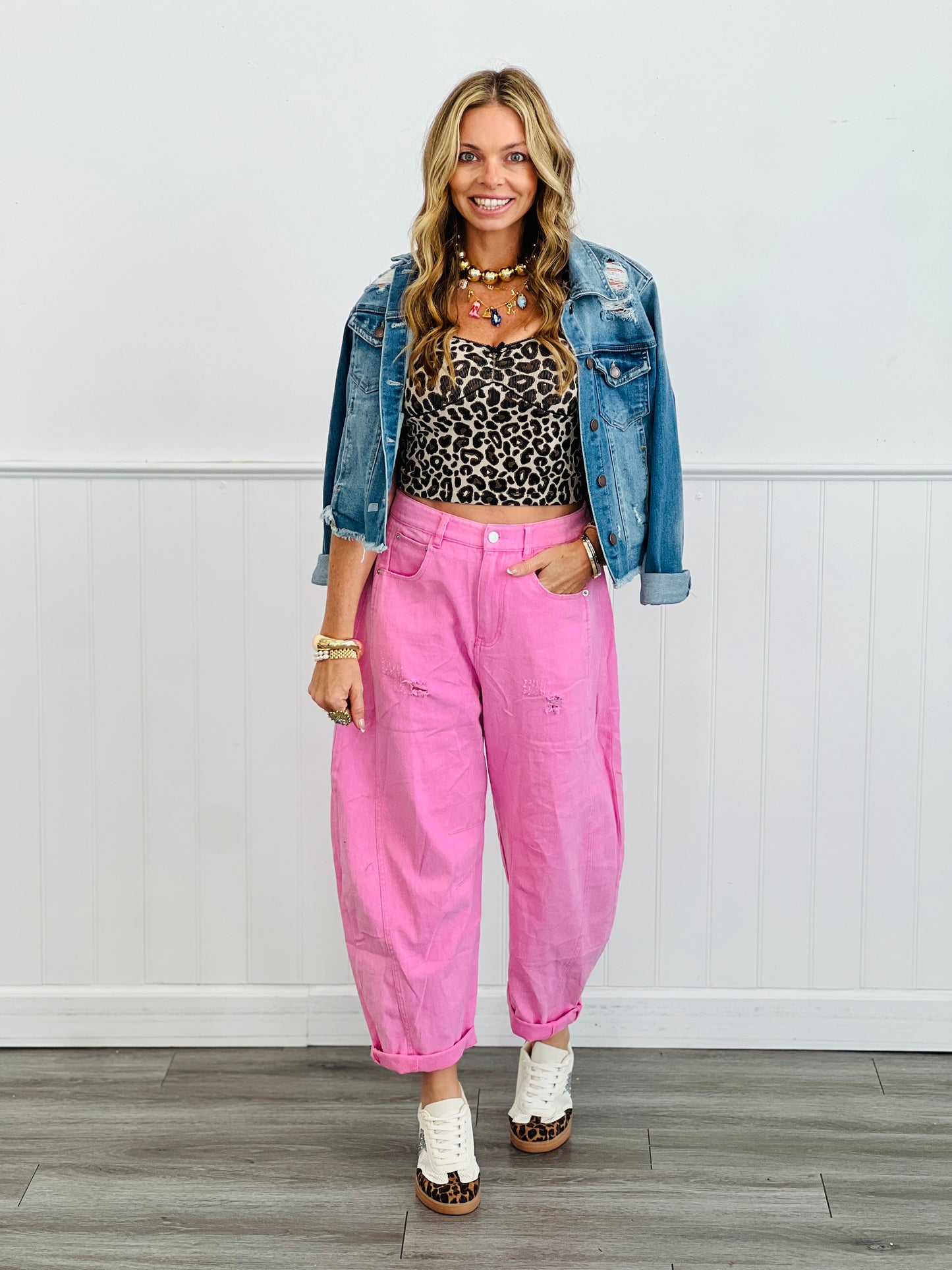 Leopard Print Tank Top (Reg.)