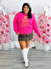 Pink Lurex Christmas Tree Sweater (Reg)