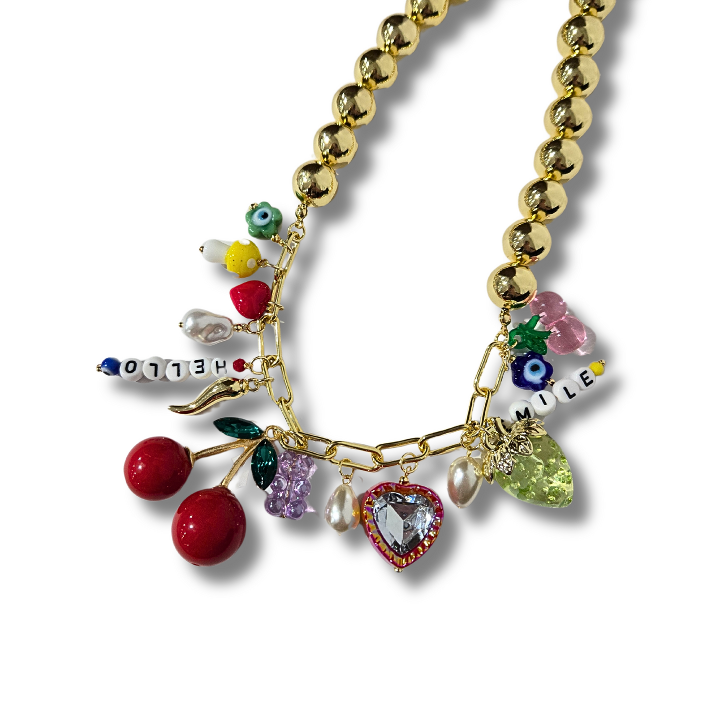 Sweet Summertime Charm Necklace