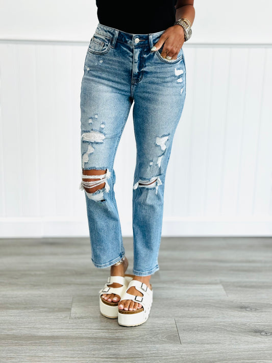 Idolized Slim Ankle Jeans (Reg & Plus)