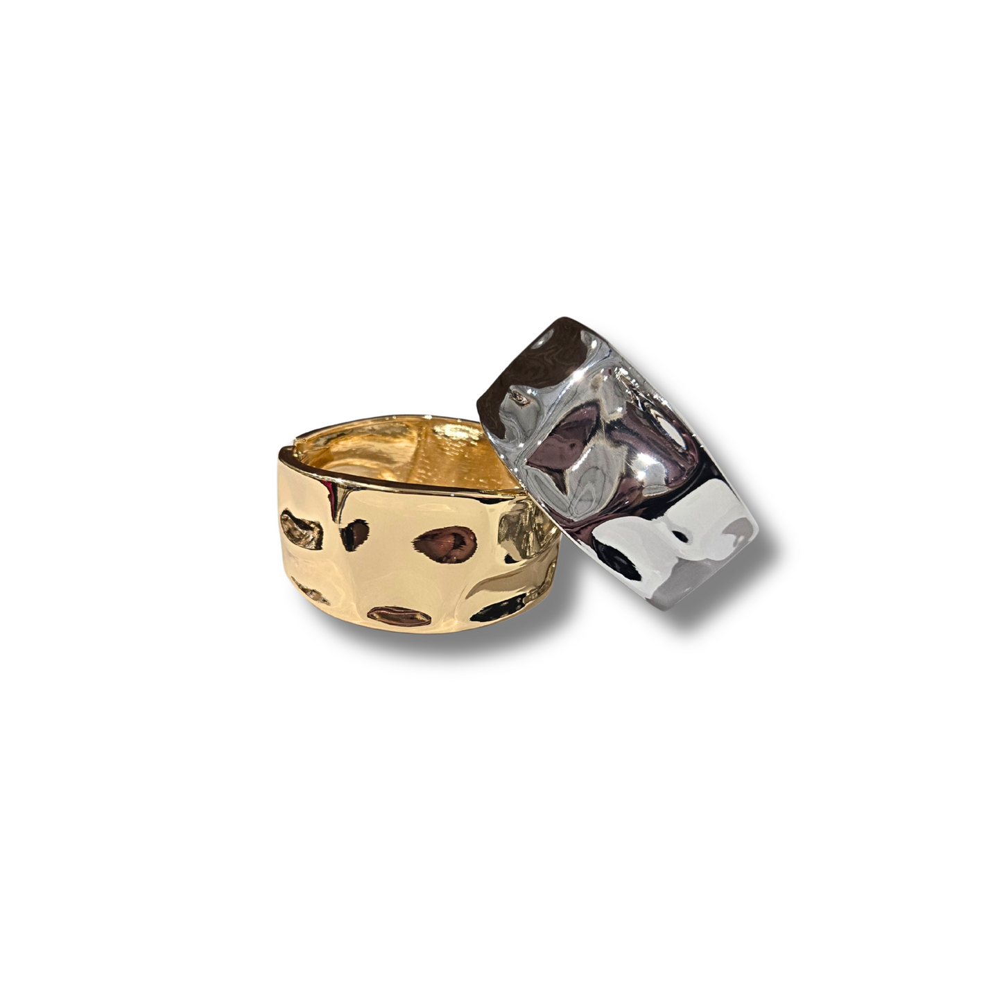 Abstract Chunky Bangle (2 Colors)