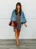 Brown Polka Dot Shirt Dress (Reg. and Plus)