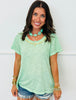POL Accent Trim Slub Tee (Reg.)- 5 Colors