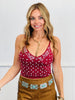 Paisley Print Crop Cami Top (Reg)-2 Colors
