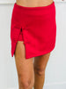 Red Zip Up Jacket & Mini Skort Set (Reg.)