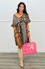 Leopard Mixed Print Mini Dress (Reg.)