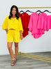Wide Leg Cotton Spandex Shorts (Reg. and Plus) - 3 Colors
