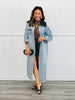 Denim Button Down Midi Dress (Reg.)