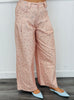 Mauve Floral Pants (Reg. and Plus)
