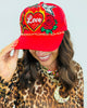 Burning Love Trucker Hat with Chain