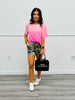 Flowy Active Wear Short Sleeve Top (Reg. & Plus)- 2 colors