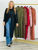 Dear Scarlett Long Line Duster Top (Reg. and Plus) - 6 Colors