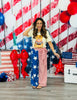 Symphony Multi Stars & Stripes Side Bow Pants (Reg.)
