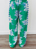 Floral Breeze Contrast Stripe Pants (Reg.) - 2 Colors