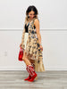 Leopard and Lace Detailed High-Low Vest (Reg. & Plus)