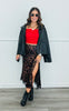 Twisted Straps Off Shoulder Top (Reg.)-3 Colors