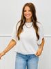 Short Sleeve Boxy Top (Reg.)-3 Colors