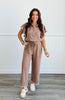 Contrast Stitch Pants (Reg.)- 2 Colors