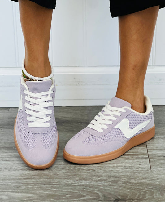 Purple/White Pastel Pop Sneakers