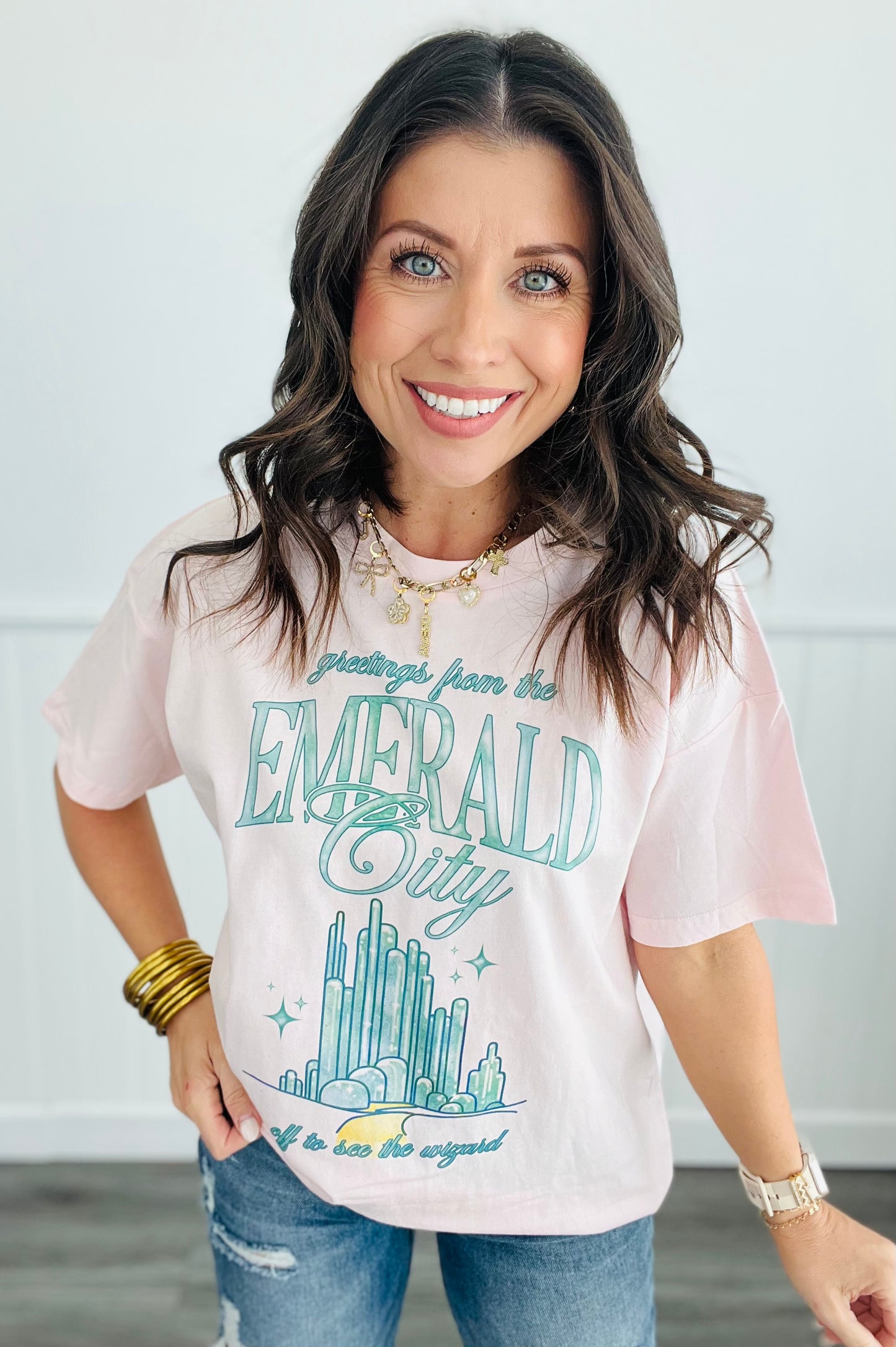 Emerald City Graphic Tee (Reg. and Plus)