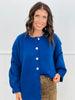Royal SueAnn Button Up Cardigan (Reg.)