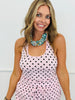 Polka Dot Halter Top (Reg.)- 3 Colors