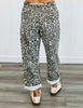 Leopard/Oatmeal Braided Waist Belt Pants (Reg.)
