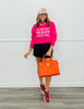 Support Wildlife Hot Pink Sweatshirt (Reg. and Plus)