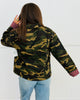 Camouflage Contrast Quilted Jacket (Reg.)