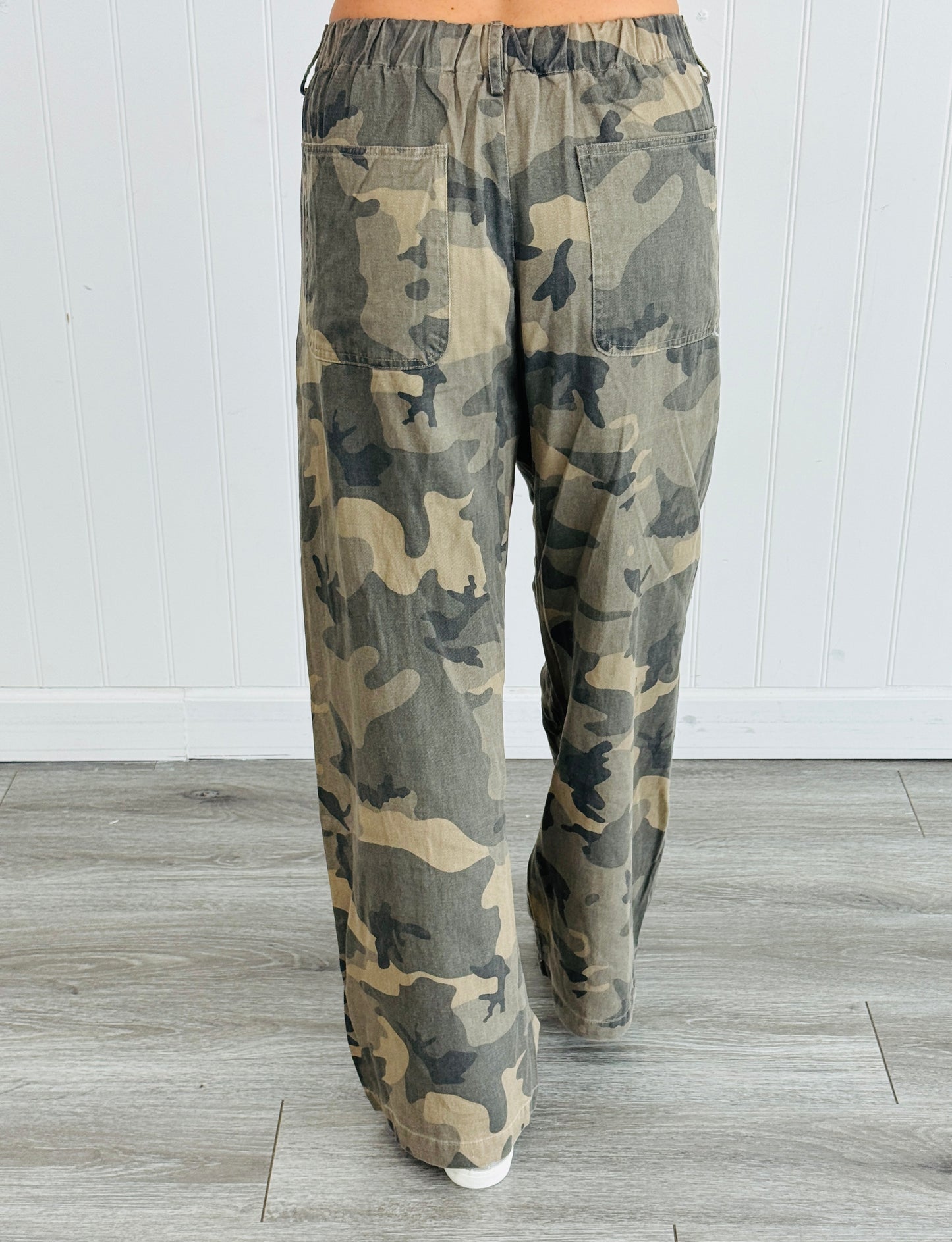 Front Tie Camo Utility Pants (Reg.)