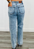 Judy Blue She's A Sensation Straight Jeans (Reg. and Plus)