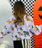 Queen Of Sparkles Lavender Halloween Dogs Sweatshirt (Reg. and Plus)