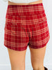 Plaid Print Shorts (Reg & Plus) - 2 Colors