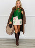 Western Inspired Suede Mini Skirt (Reg & Plus)