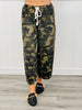 Washed Camo Side Tape Stripe Pants (Reg & Plus)