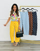 Polka Dot Ankle Pants (Reg & Plus) - 4 Colors