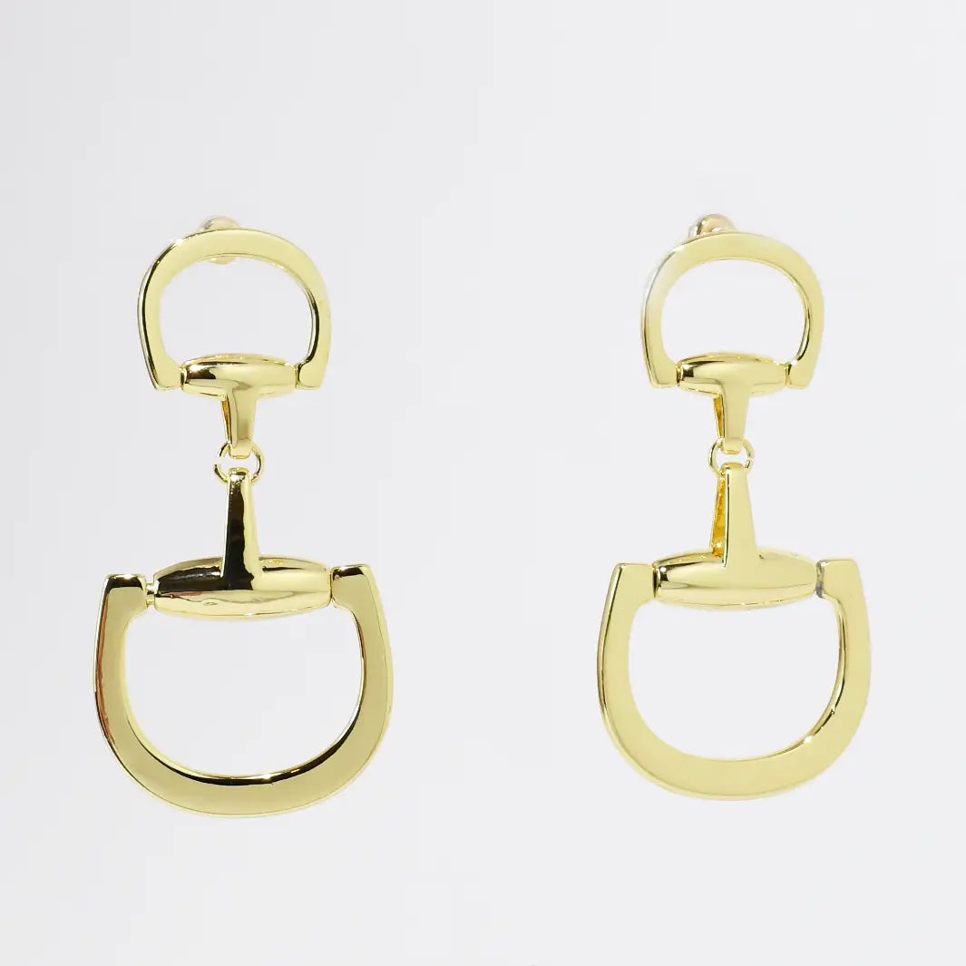 TJ - Horsebit Earrings