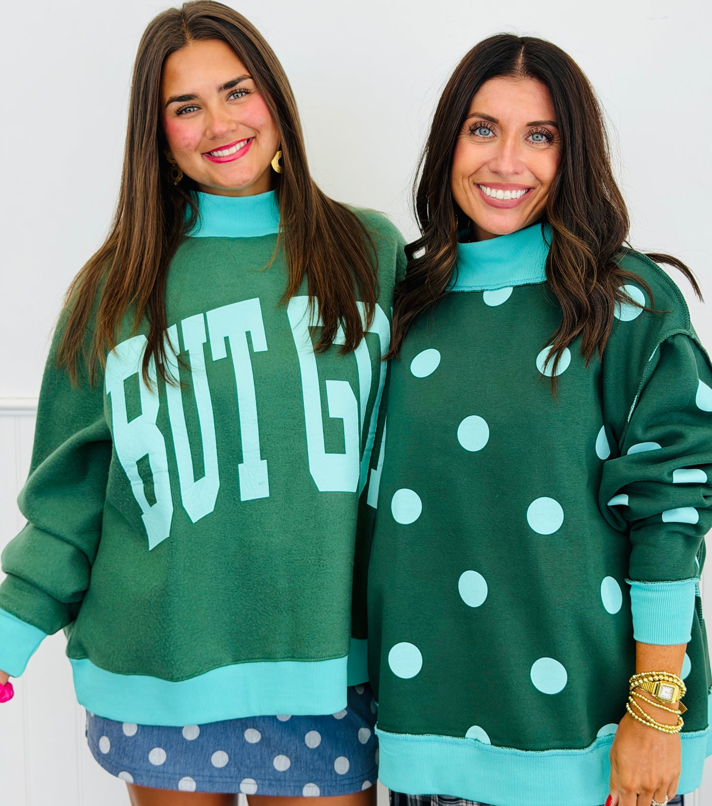 But God 2-Sided Mock Sweatshirt (Reg.)