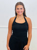 Black Let's Go Halter Jumpsuit (Reg.)